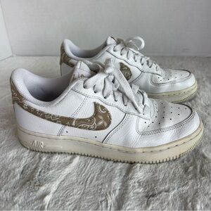 Nike Air Force 1 Low Retro Ivory Snake Women Size 6.5